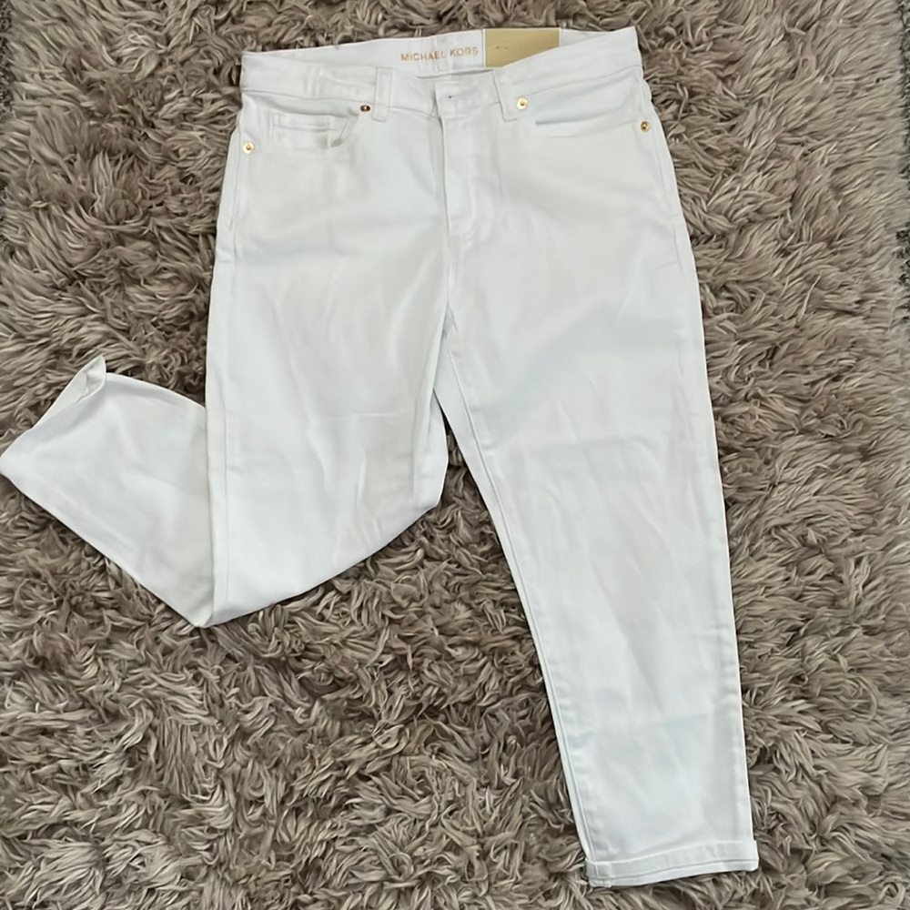 Michael Kors cropped skinny Jean